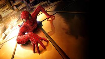 Movies spider-man superheroes marvel comics tobey maguire spectacular wallpaper