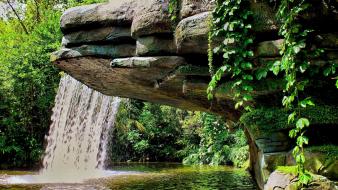 Nature waterfalls wallpaper