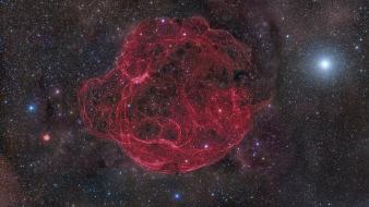 Outer space stars nebulae supernova wallpaper