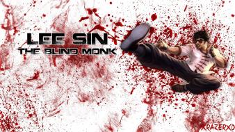 White league of legends lee sin wallpaper