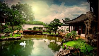 Cityscapes chinese singapore wallpaper