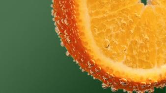 Orange food macro wallpaper