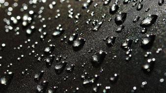 Water bubbles bokeh raindrops glitter wallpaper