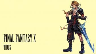 Final fantasy tidus dissidia x wallpaper