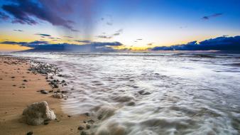 Hawaii usa pebbles hdr photography sea beach wallpaper