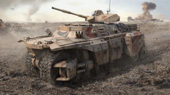 Tanks science fiction artwork assault armored vehicle wallpaper