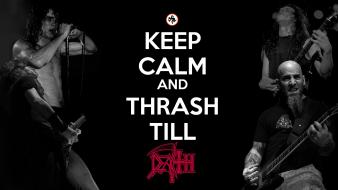 Thrash metal overkill chuck schuldiner scott ian wallpaper