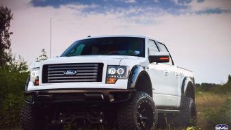 White cars ford f-150 wallpaper