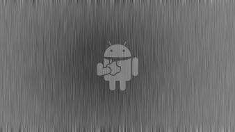 Android bucket grey background wallpaper