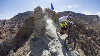 Bicycles sports extreme motorbikes red bull rampage wallpaper