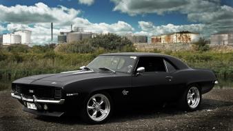 Cars chevrolet muscle car camaro upscaled wallpaper