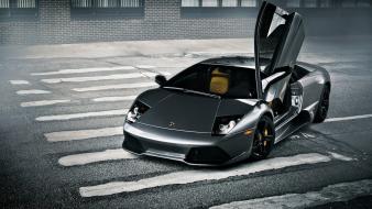 Cars lamborghini street wallpaper