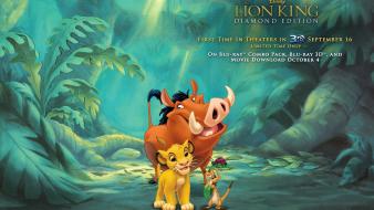 Disney company simba the lion king timon pumba