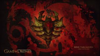 Game of thrones ii house targaryen drones wallpaper