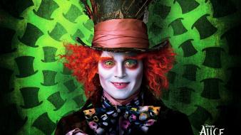 Movies alice in wonderland mad hatter johnny depp wallpaper