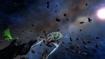 Stars star trek rocks spaceships meteorite game