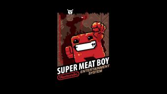Super meat boy nes 8-bit wallpaper