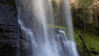 Usa oregon silver falls wallpaper