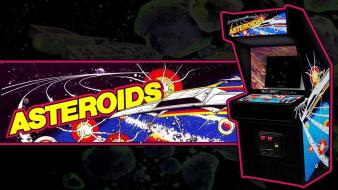 Arcade asteroids retro games wallpaper