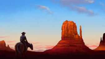 Artwork wild west wallpaper