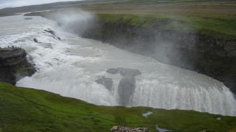 Nature falls iceland waterfalls wallpaper