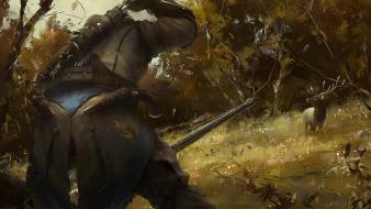 Paintings video games assassins creed 3 wallpaper