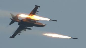 Rockets sukhoi su firing imgur fight jet wallpaper