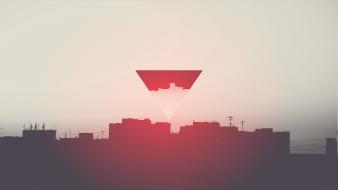 Abstract architecture hipster photo manipulation wallpaper