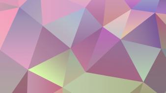 Abstract minimalistic jelly candy bean simple triangles clean wallpaper