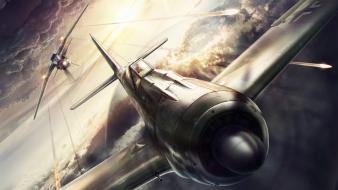 Aircraft war pilot mig skies wallpaper