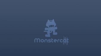 Blue monstercat wallpaper