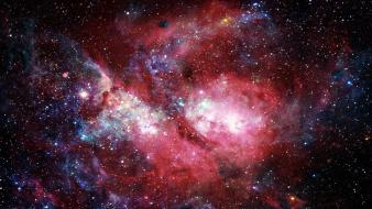 Outer space stars dark wallpaper