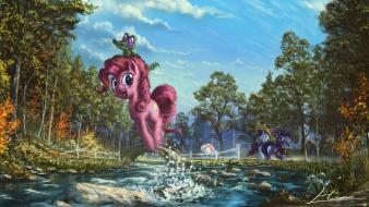 Pie pony: friendship is magic skip jump wallpaper