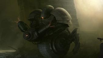 Robots alien wallpaper