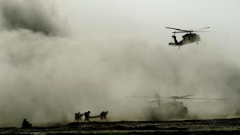 Soldiers military helicopters afghanistan swedish wallpaper