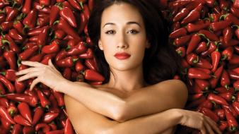 Asians maggie q peppers wallpaper