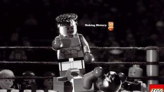 Boxing muhammad ali monochrome historic anniversary legos association wallpaper