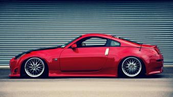 Cars nissan red nismo fairlady z33 350z jdm