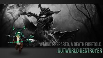 Dota 2 outworld destroyer wallpaper