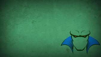 Justice league martian manhunter green background blo0p wallpaper