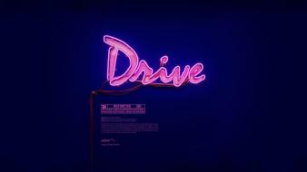 Movies drive (movie) neon wallpaper