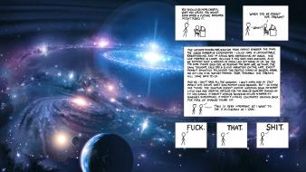 Outer space xkcd dreams wallpaper