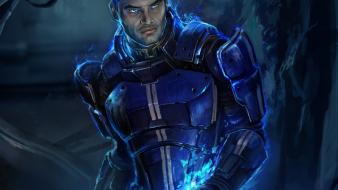 Video games artwork mass effect 3 kaidan alenko wallpaper