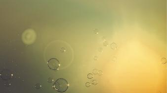 Abstract bubbles gaussian blur wallpaper