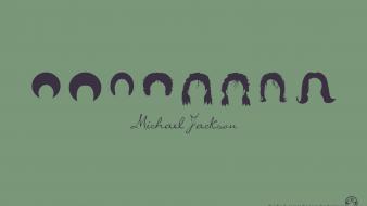 Minimalistic pop michael jackson simple background green wallpaper