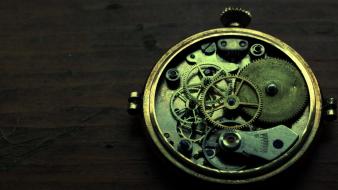 Old clocks mechanism wallpaper