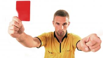 Sports red card relaxation wallpaper
