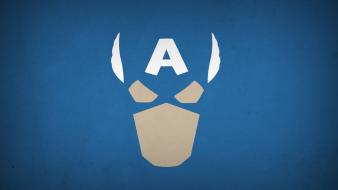 America superheroes marvel comics blue background blo0p wallpaper