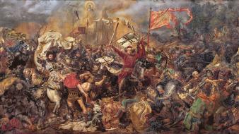 Art lithuanian jan matejko battle of grunwald wallpaper