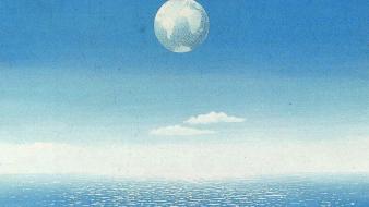 Artwork traditional art rene magritte belgian sea